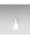 Gea Luce Ofelia S/12, suspension transparente