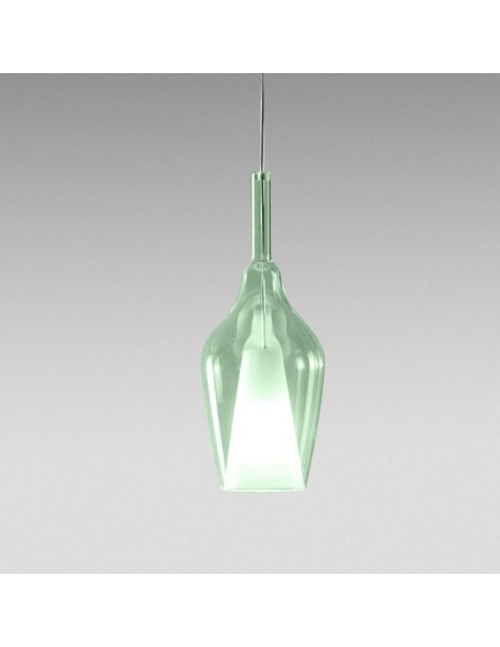 Gea Luce Ofelia S/12 Verde-Trasp. lampada a sospensione