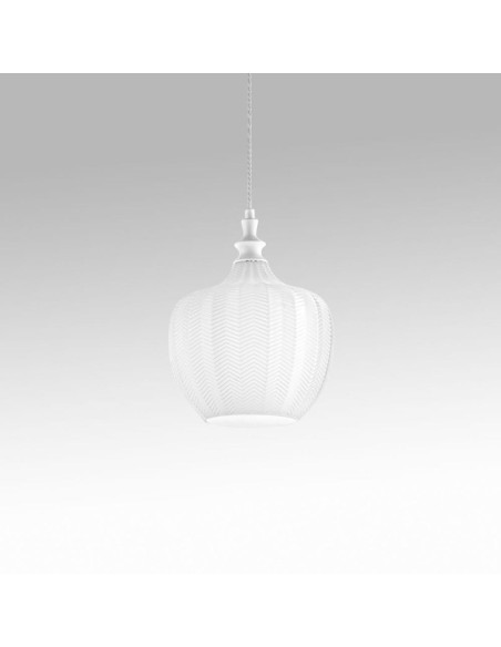 Gea Luce Cleofe S/10 Bianco lampada a sospensione