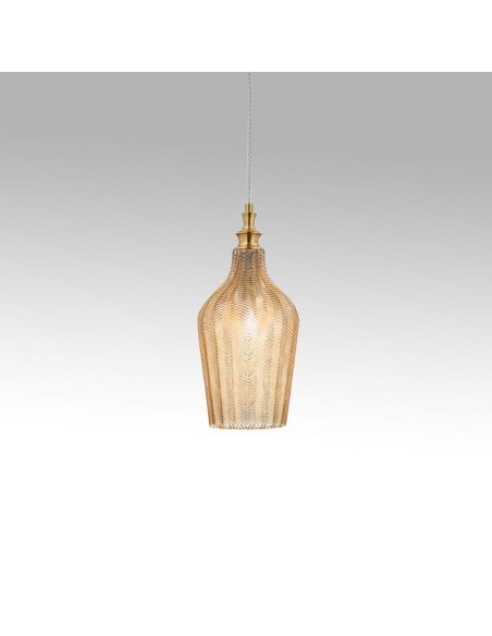 Gea Luce Cleofe S/12 Ambra lampada a sospensione