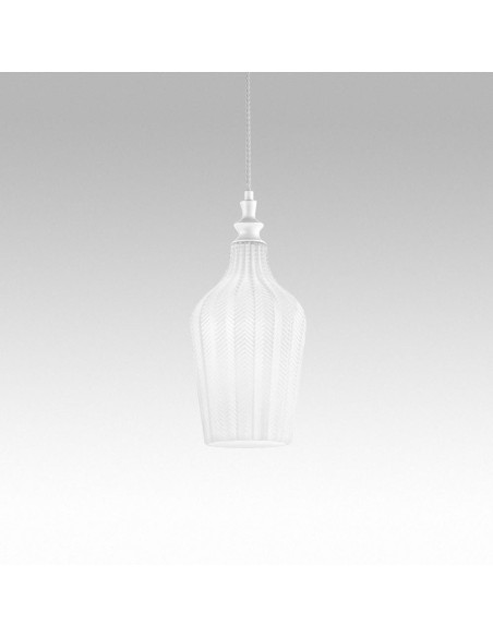 Gea Luce Cleofe S/12 Bianco lampada a sospensione