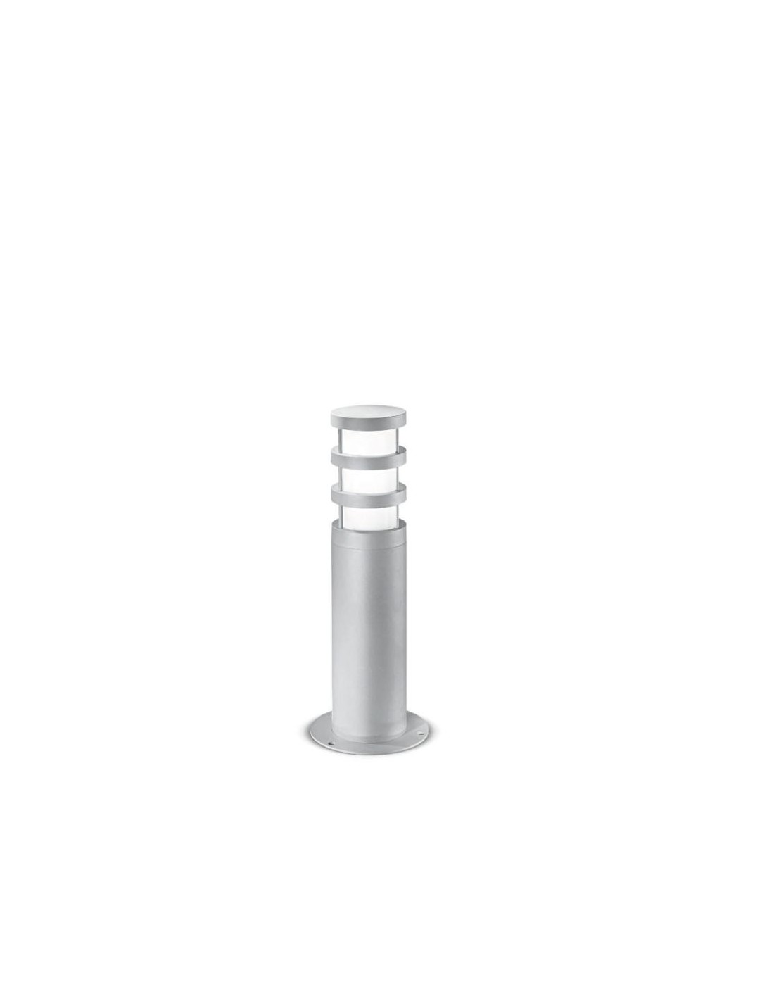 Gea Luce GES013 : lampadaire d'extérieur gris aluminium