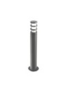 Gea Luce GES022 lampadaire de jardin gris anthracite E27