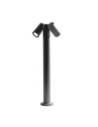 Gea Luce GES1123 lampioncino da esterno grigio antracite