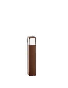Gea Luce GES2022, petite lampe d'extérieur marron