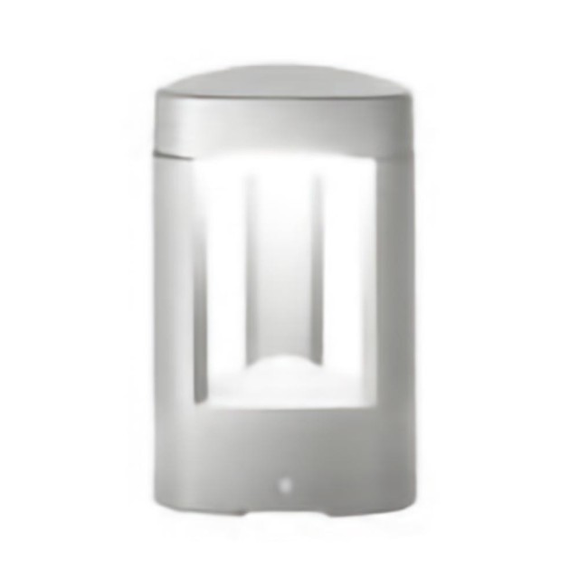 Gea Luce GES483 lampioncino da esterno grigio metallizzato