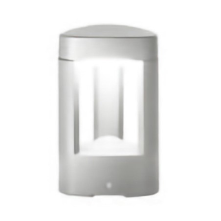 Gea Luce GES483 lampioncino da esterno grigio metallizzato