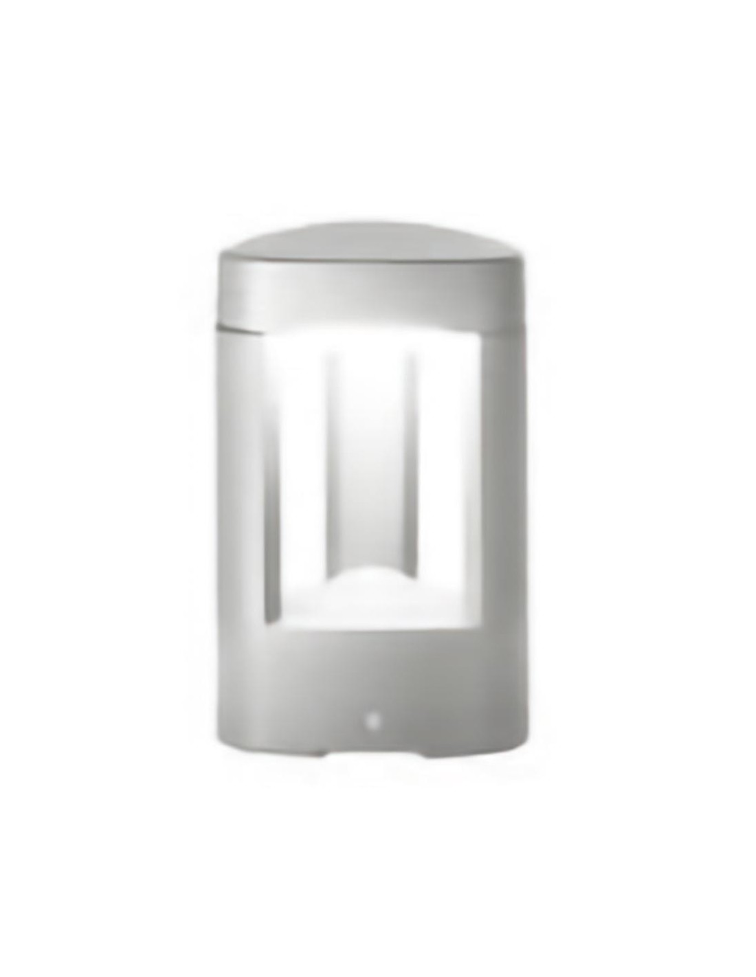 Gea Luce GES483 lampioncino da esterno grigio metallizzato