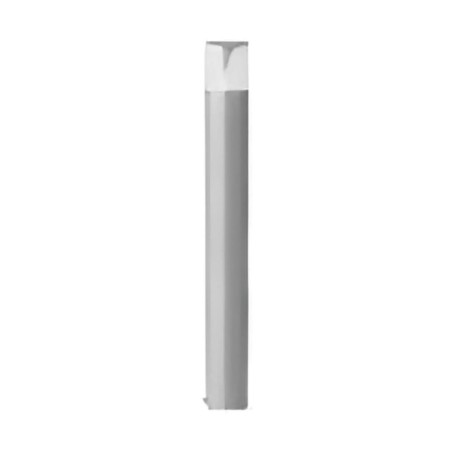 Gea Luce GES722 : lampadaire d'extérieur gris métallisé
