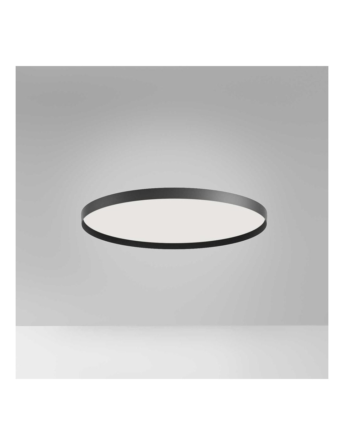 Gea Luce Acelia P/G plafoniera led 50W colore nerocolore nero