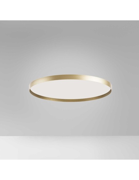 Gea Luce Acelia P/G plafoniera led 50W colore orocolore oro