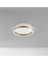 Gea Luce Aela P/P plafoniera led 30W+6W colore orocolore oro