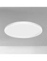 Gea Luce Aela P/G, plafonnier LED 60 W + 12 W, couleur blanche