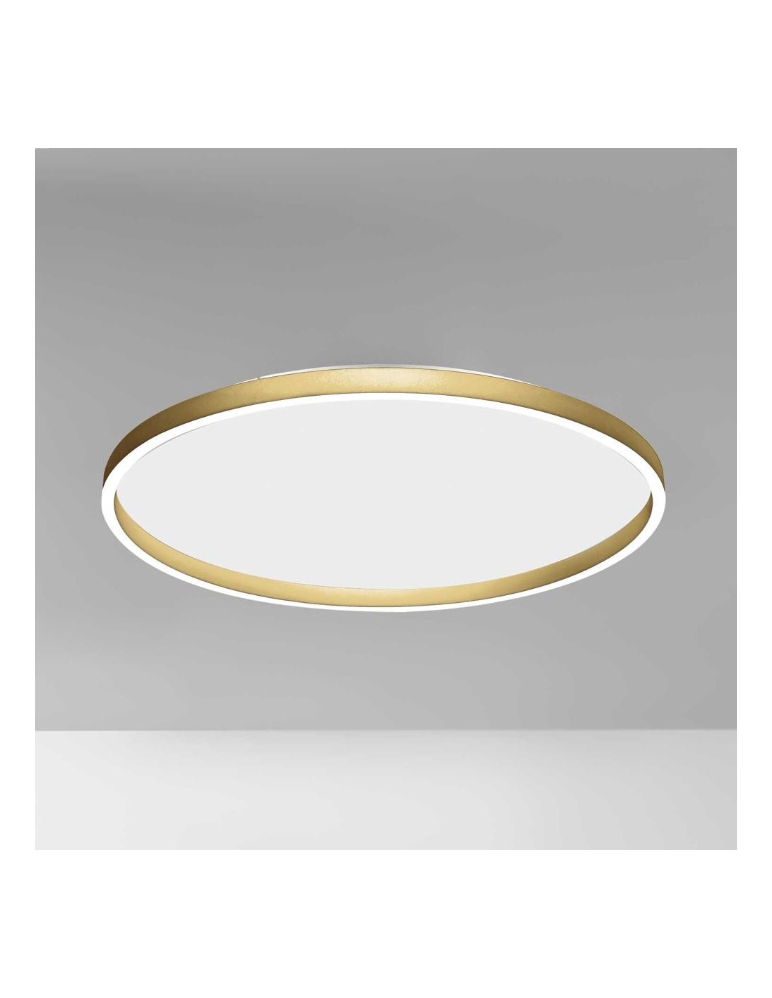 Gea Luce Aela P/G plafoniera led 60W+12W colore orocolore oro