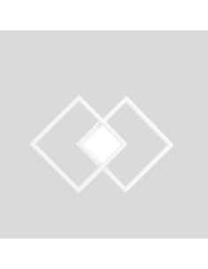 Gea Luce Afrodite P/P plafoniera led 28W colore bianco