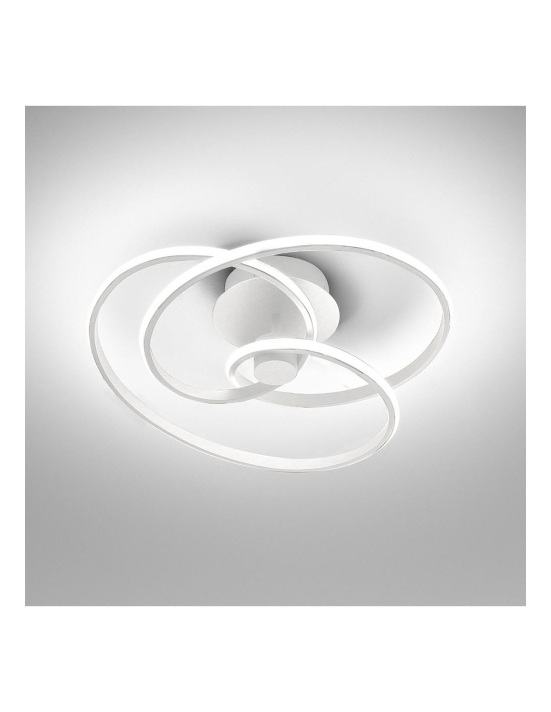 Gea Luce Diva P/P, plafonnier LED 40 W, couleur blanche