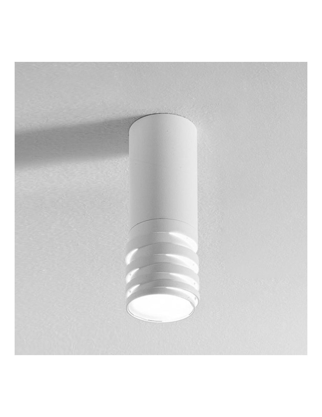 Gea Luce Emily P, plafonnier blanc