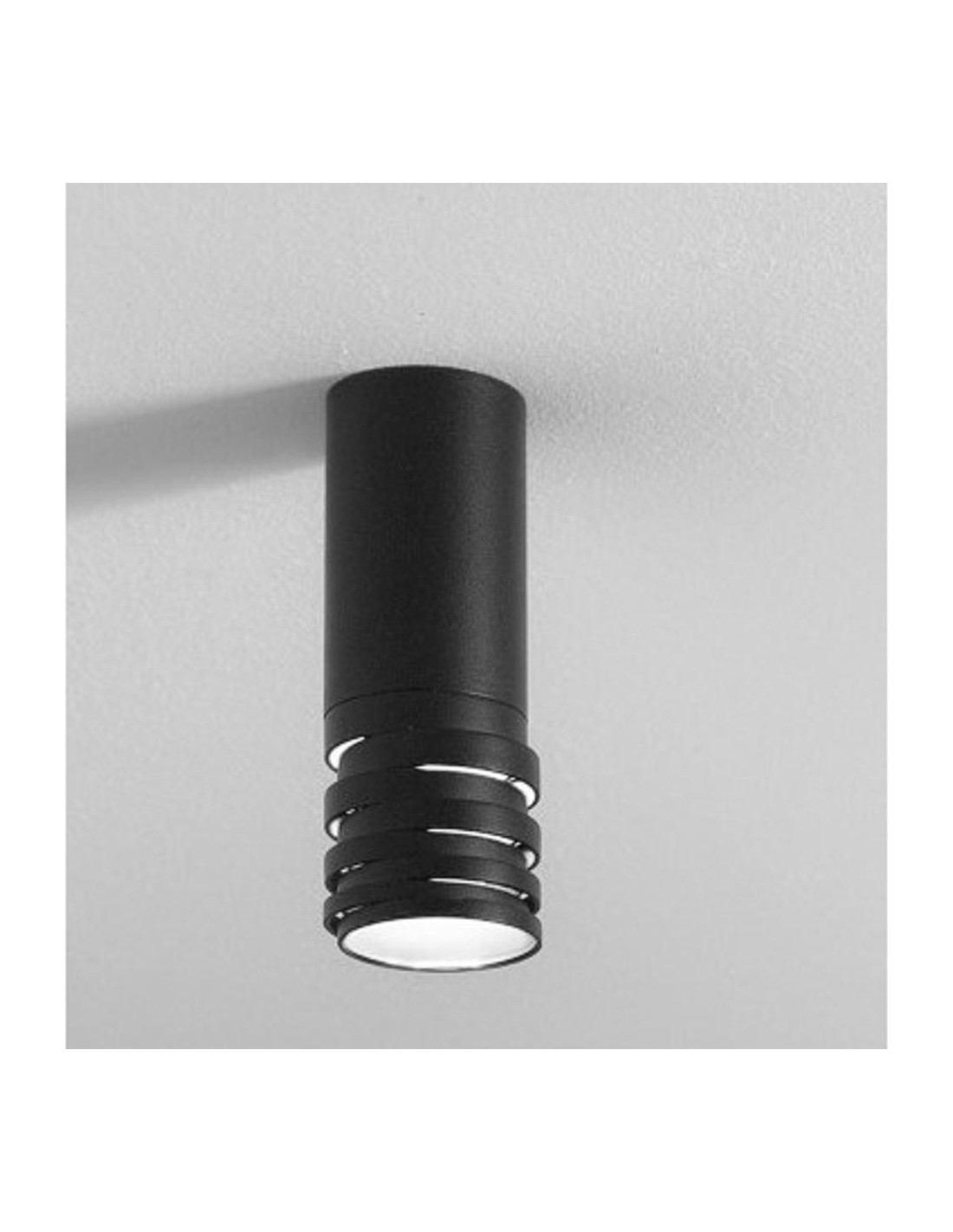 Gea Luce Emily P, plafonnier noir