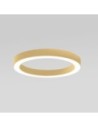 Gea Luce Flor P/G, plafonnier LED 60 W, couleur or brossé, couleur or brossé
