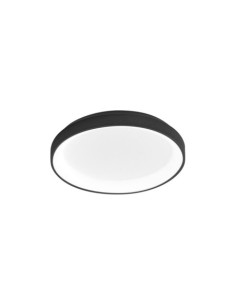 Gea Luce Krizia P/P 3000K, plafonnier LED 30 W, couleur noire