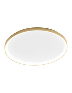 Gea Luce Krizia P/X 3000K plafoniera led 80W colore oro spazzolatocolore oro spazzolato