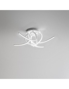 Gea Luce Tosca P/4 3000K plafoniera led 60W colore biancocolore bianco