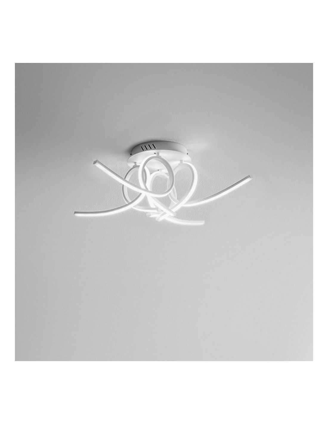Gea Luce Tosca P/4 3000K plafoniera led 60W colore biancocolore bianco
