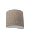 Rossini Vivien VIV010 lampada da parete moderna paralume in tessuto