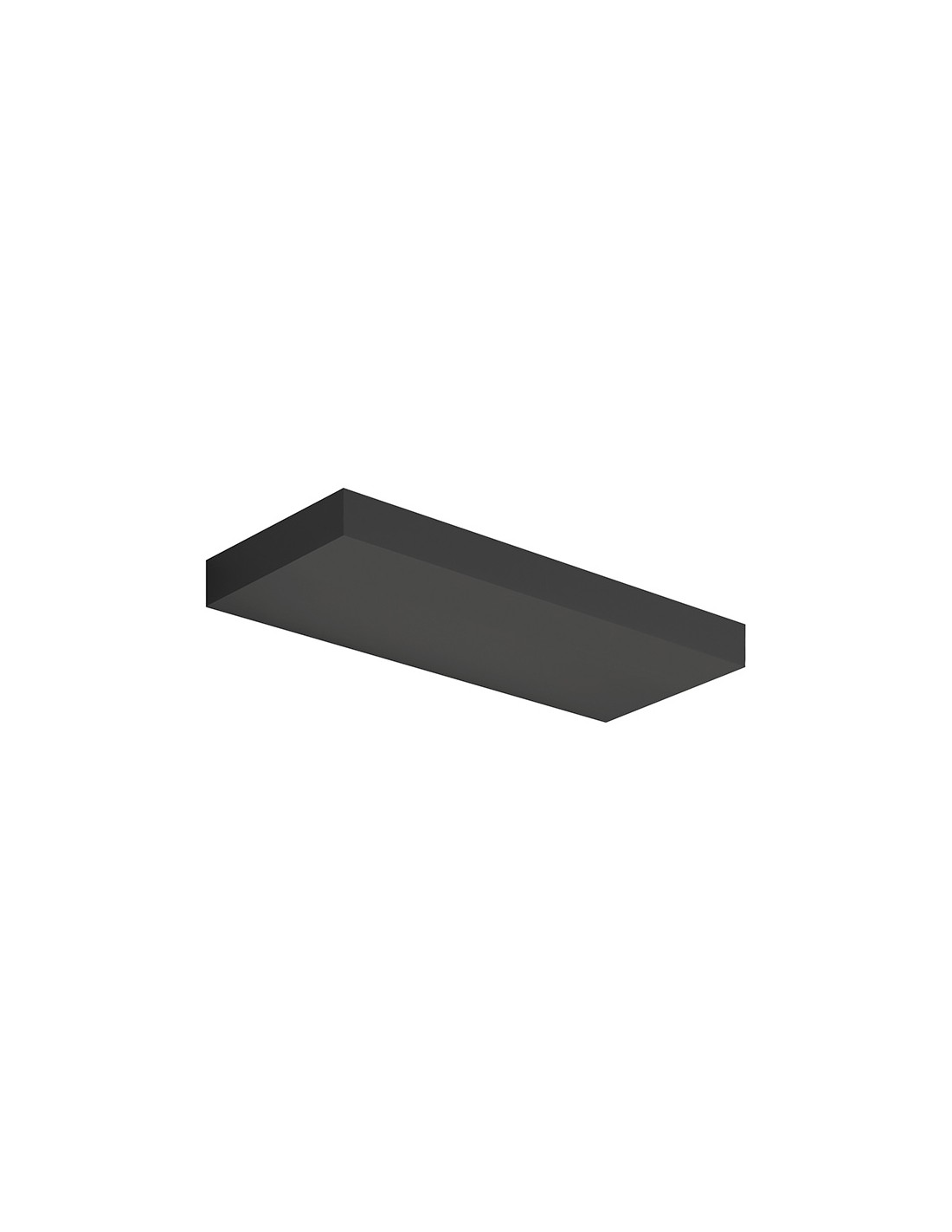 Rossini Betty BTT001N lampada da parete moderna in alluminio nero monoemissione