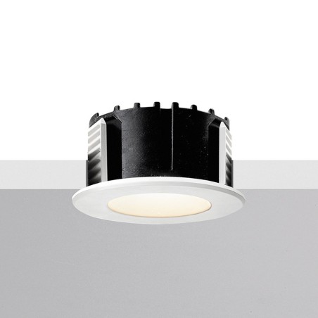 Rossini Host : spot encastrable rond à LED IP65, diamètre 50 mm