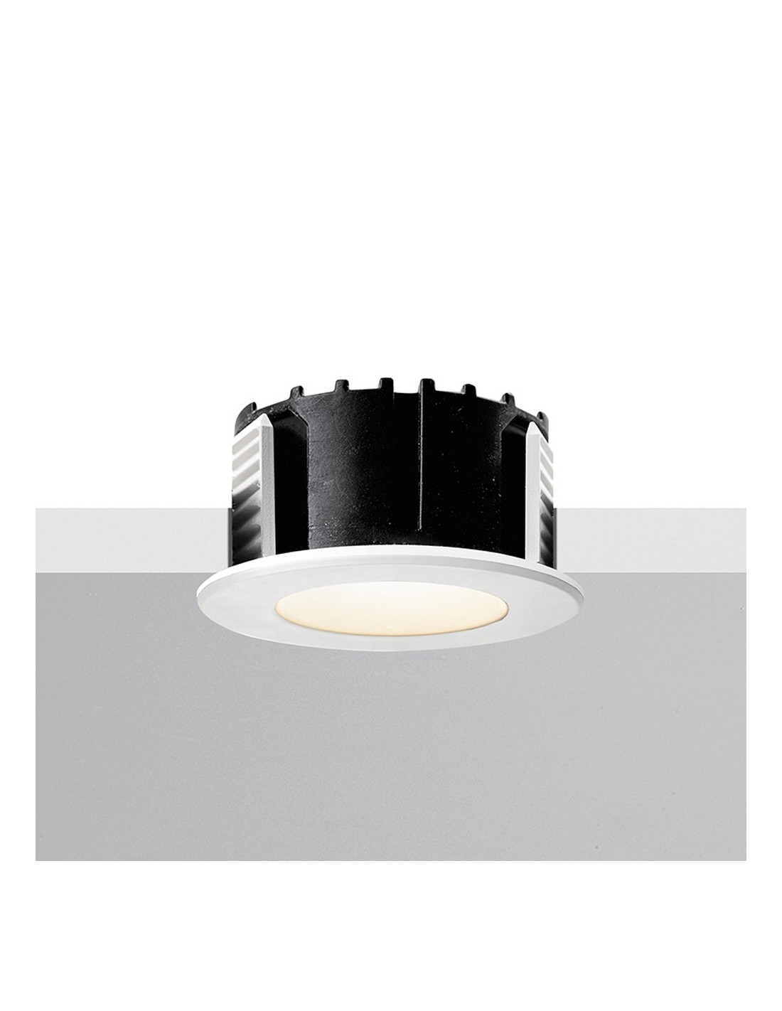 Rossini Host : spot encastrable rond à LED IP65, diamètre 50 mm