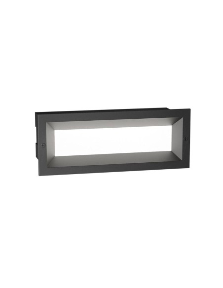 Gea Luce GES1191C segnapassi IP65 grigio antracite