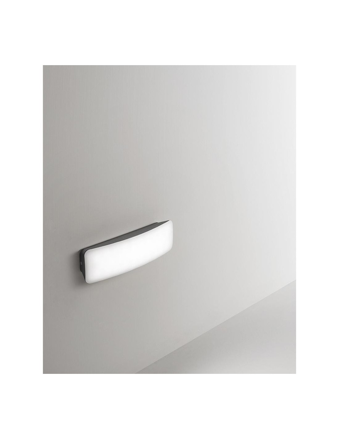 Gea Luce GES150 segnapassi IP54 grigio antracite