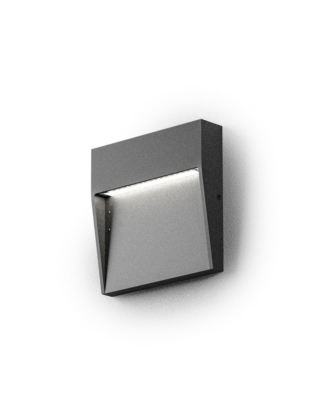Gea Luce GES980 segnapassi IP65 grigio antracite