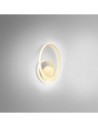 Gea Luce Diva, applique murale en or brossé