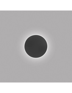 Gea Luce Fortuna a/p lampada da parete nero