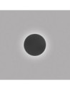 Gea Luce Fortuna a/p lampada da parete nero