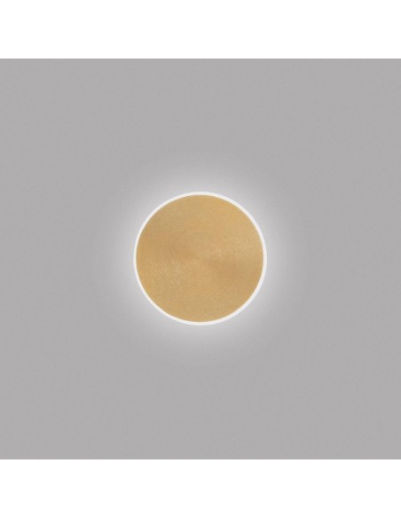 Gea Luce Fortuna a/p lampada da parete oro spazzolato