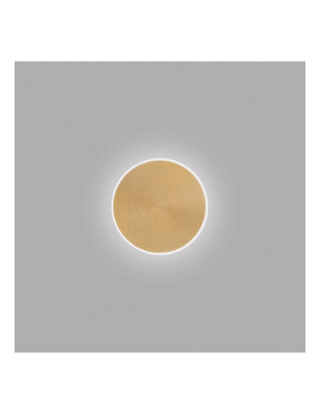 Gea Luce Fortuna a/p lampada da parete oro spazzolato