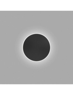 Gea Luce Fortuna a/g lampada da parete nero