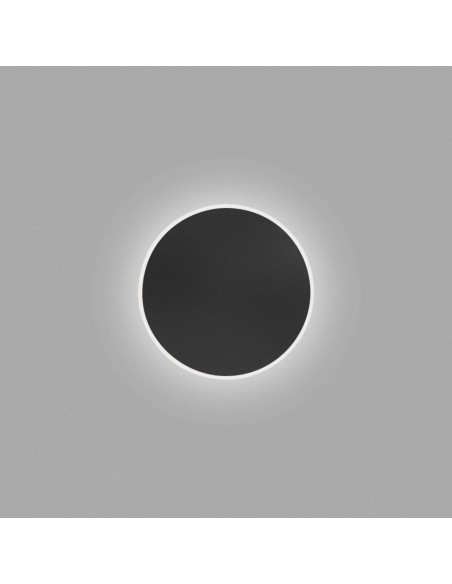 Gea Luce Fortuna, applique murale noir