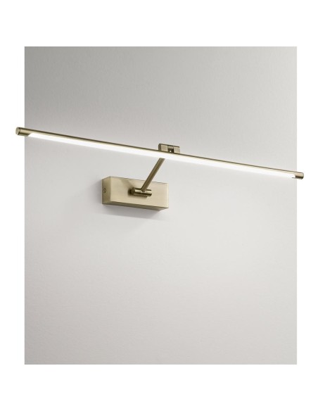 Gea Luce Gap453c, applique murale en bronze vieilli