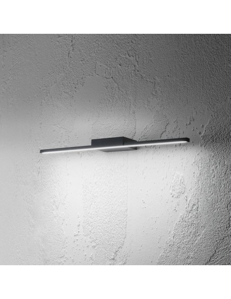 Gea Luce Gap491c, applique murale noire