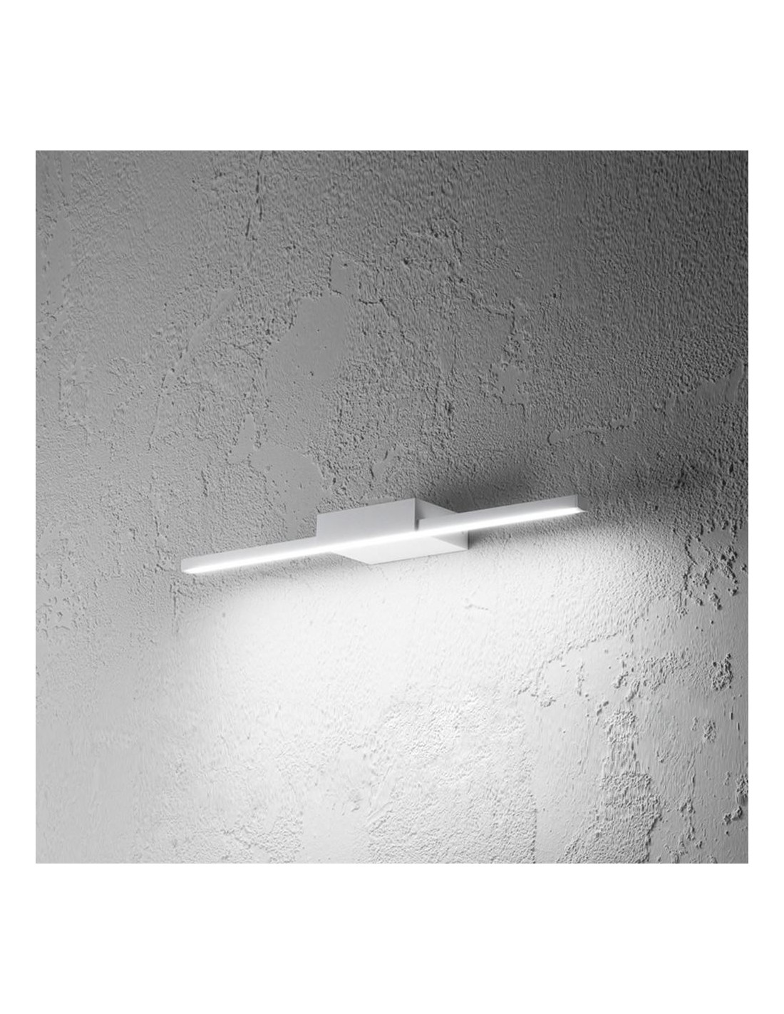 Gea Luce Gap492c lampada da parete bianco