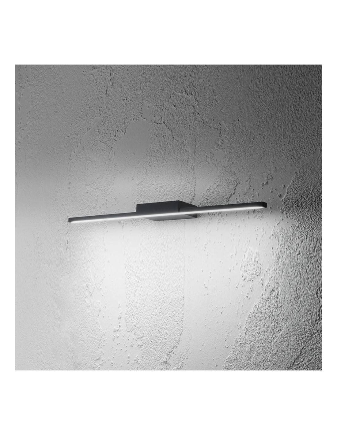 Gea Luce Gap493c lampada da parete nero