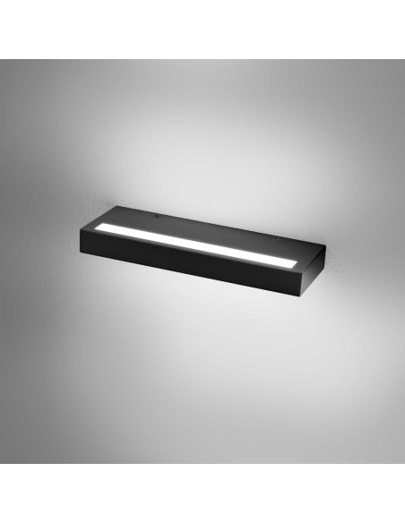 Gea Luce Gap523, applique murale noire