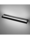 Gea Luce Gap525 lampada da parete nero