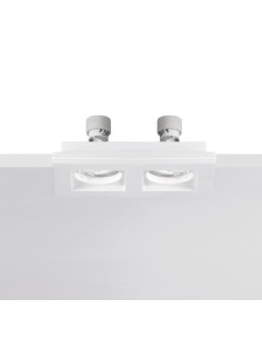 Rossini Redi RED002 : spot carré double pour plaques de plâtre