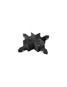 Rossini SQU105N Raccord en X noir pour Squash Pro