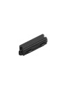 Rossini SQU104N : raccord droit noir pour Squash Pro